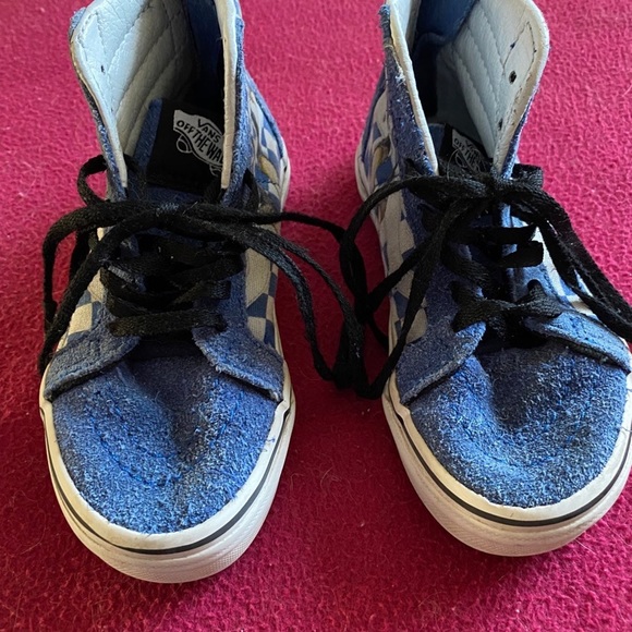 VANS Authentic Canvas Skate Shoes kids size 11 with dinosaur - Picture 2 of 9